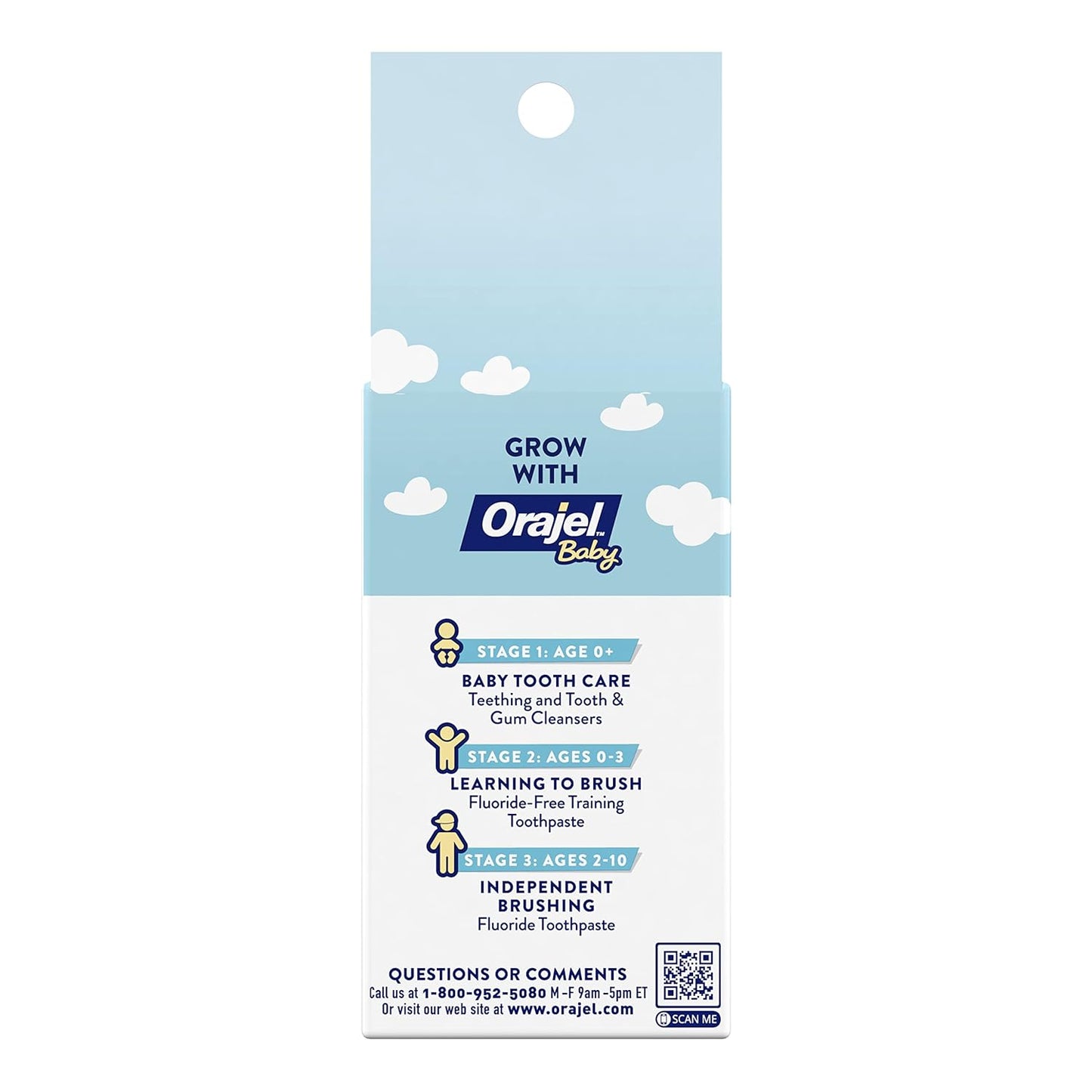 Orajel Baby Cooling Tablets for Teething with Vitamin D, 100 Quick Dissolve Tablets,White