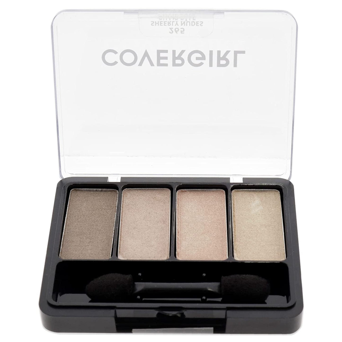 COVERGIRL Eye Enhancers Eyeshadow Kit, Sheerly Nudes, 4 Colors