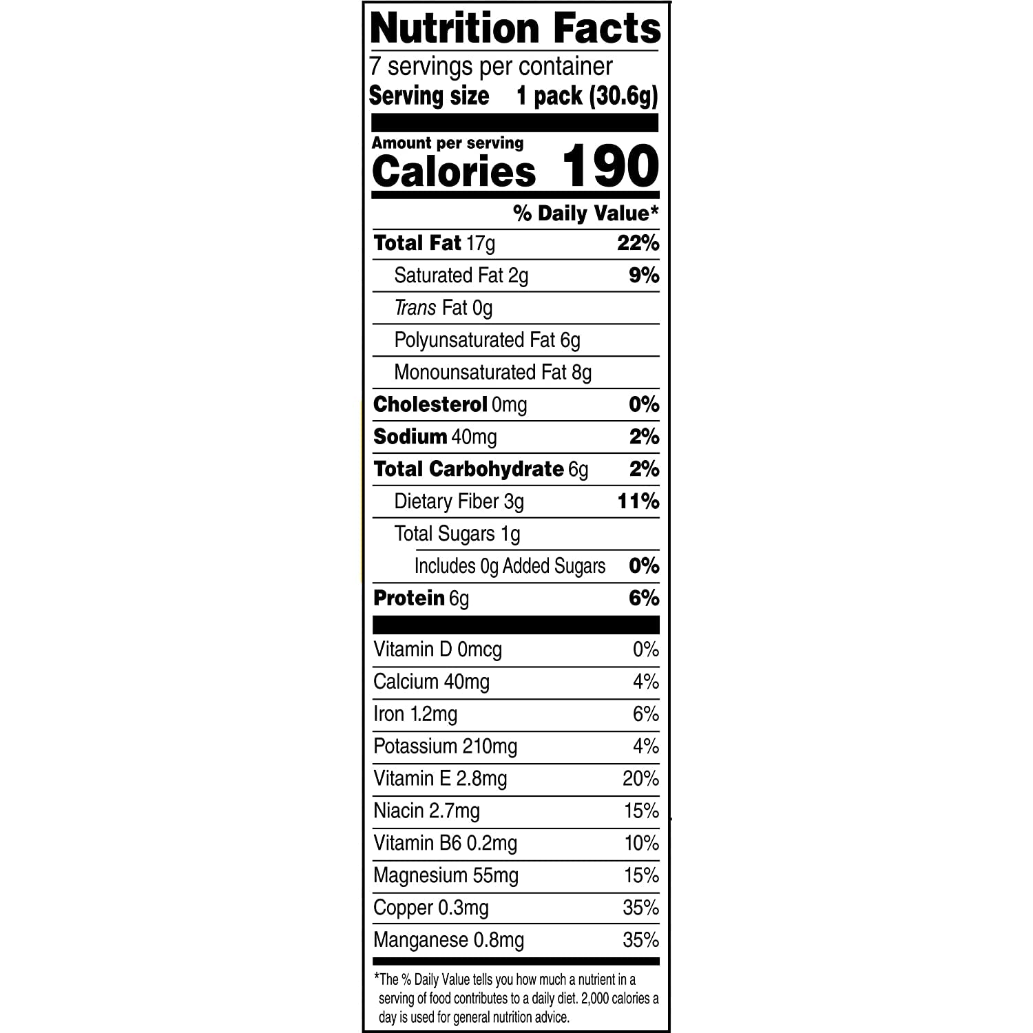 Nut-Rition Heart Healthy Mix with Peanuts, Almonds, Pistachios, Pecans, Walnuts & Sea Salt, 7 Ct Packs