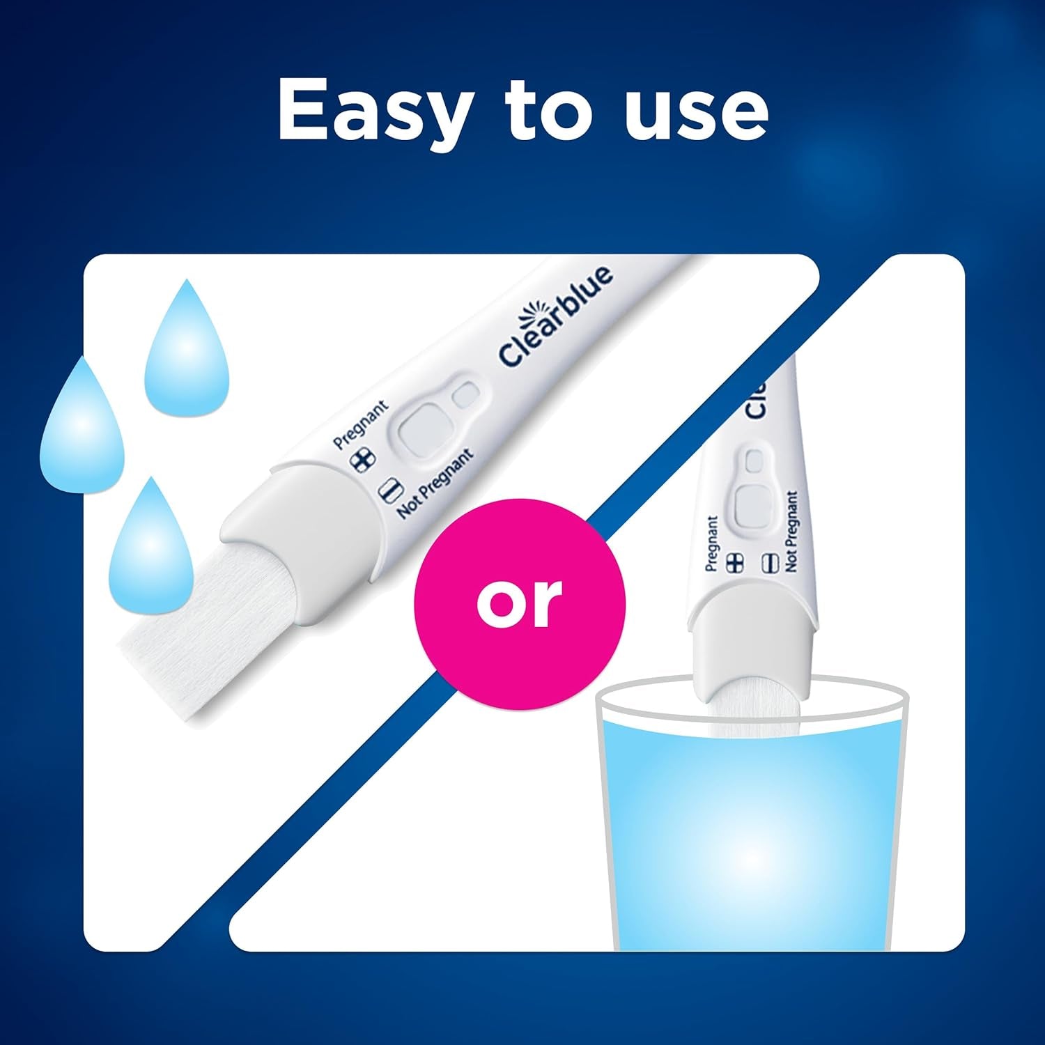 Clearblue Rapid Detection Pregnancy Test, Home Pregnancy Kit, 2 Count