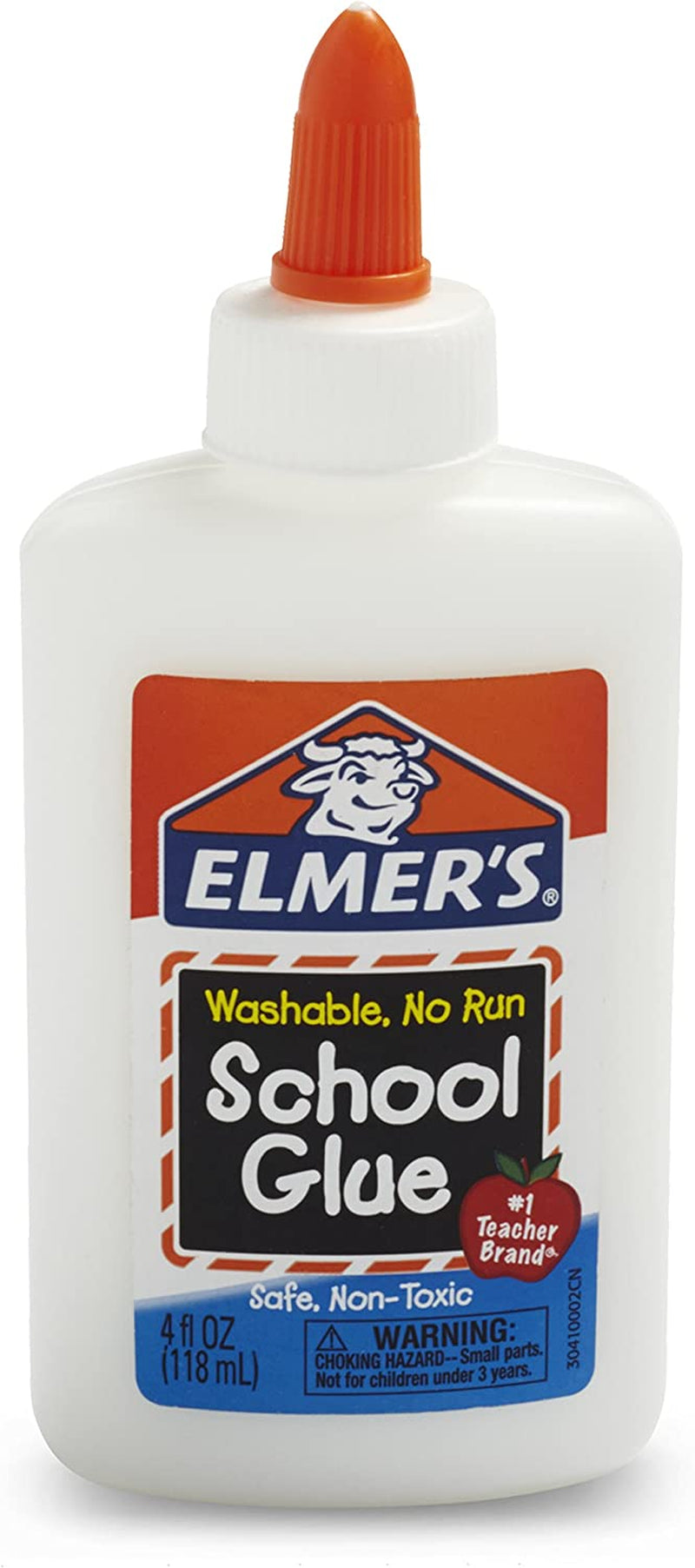 Elmer'S Liquid School Glue, Washable, Great for Making Slime, 4Oz. Each, 12 Count