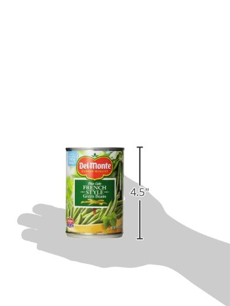 DEL MONTE BLUE LAKE French Style Green Beans, Canned Vegetables, 14.5 Oz Can