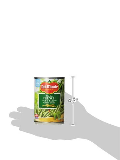 DEL MONTE BLUE LAKE French Style Green Beans, Canned Vegetables, 14.5 Oz Can