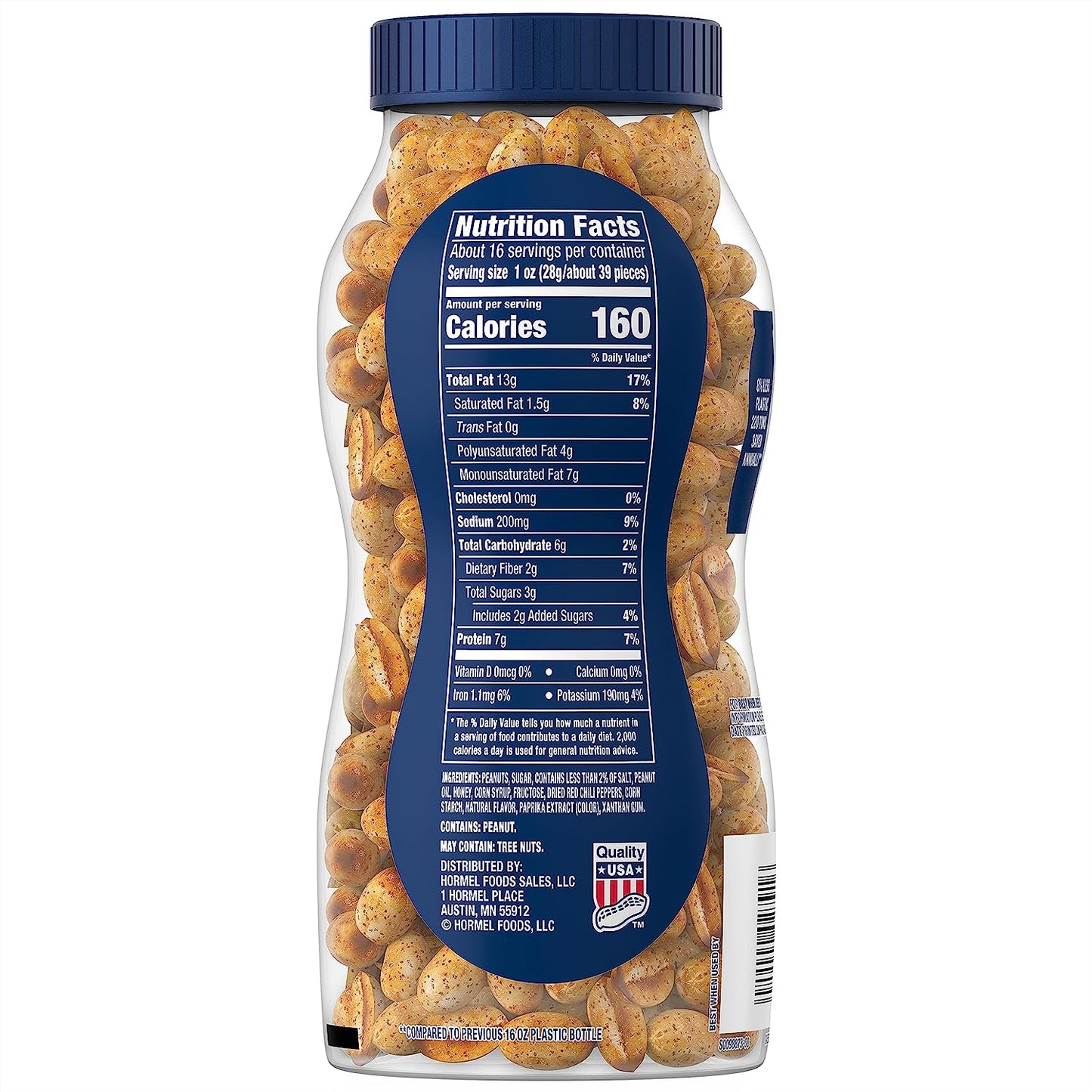 PLANTERS Sweet & Spicy Peanuts, 16 Ounce