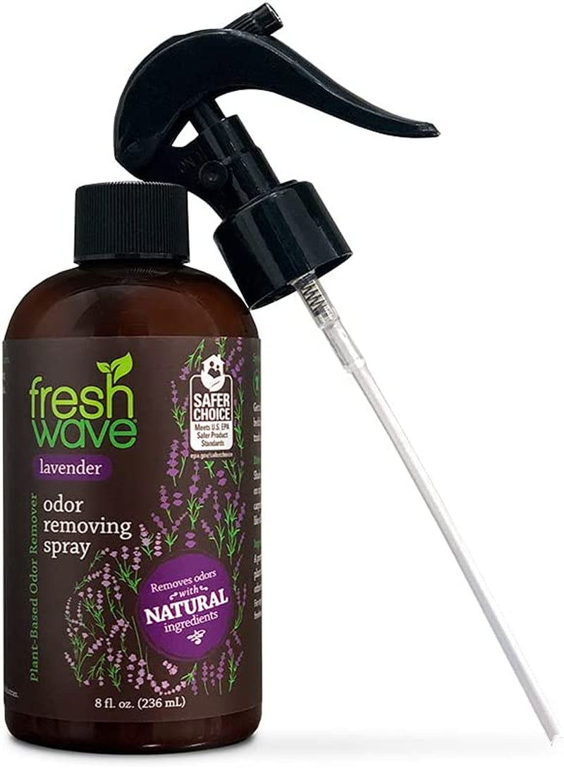 Lavender Odor Eliminator Spray & Air Freshener, 8 Fl. Oz, Natural Ingredients (Pack of 2)