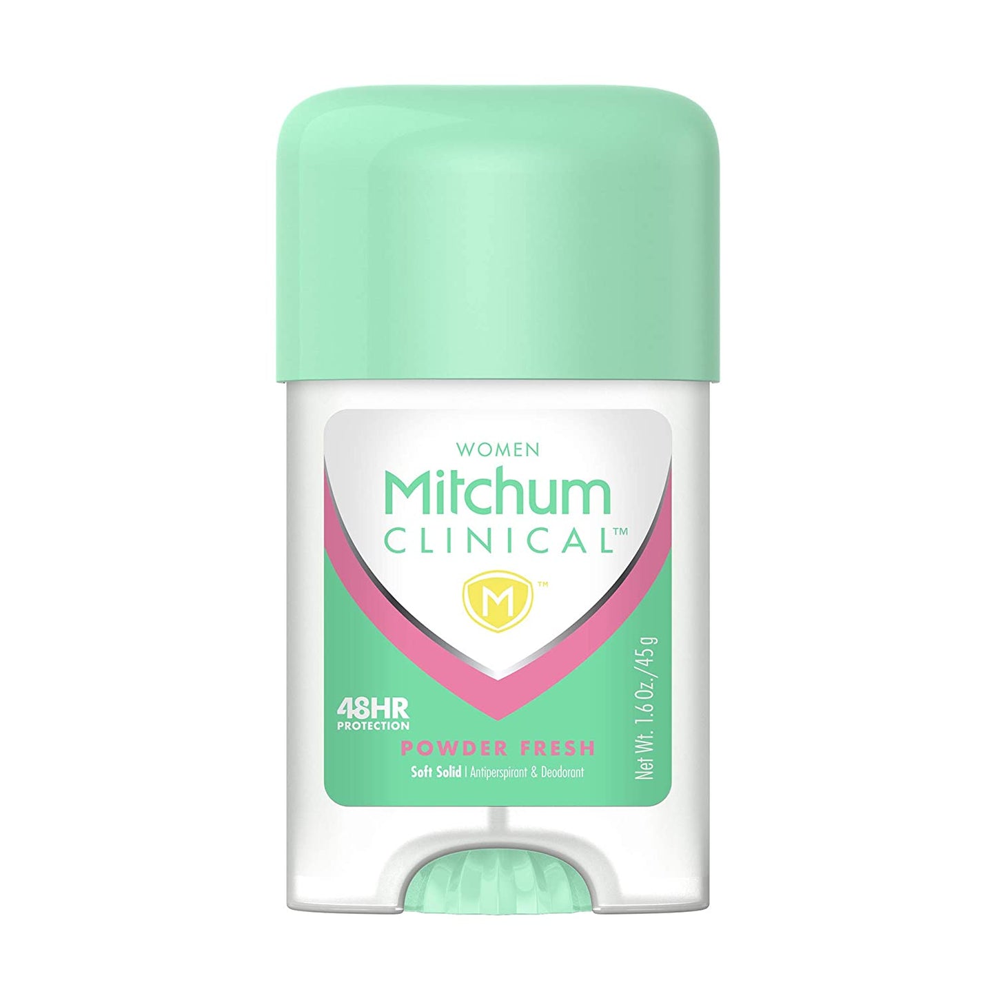 Mitchum Women'S Deodorant, Clinical, Soft, Solid Antiperspirant Deodorant, Powder Fresh, 1.6 Oz (Pack of 1)