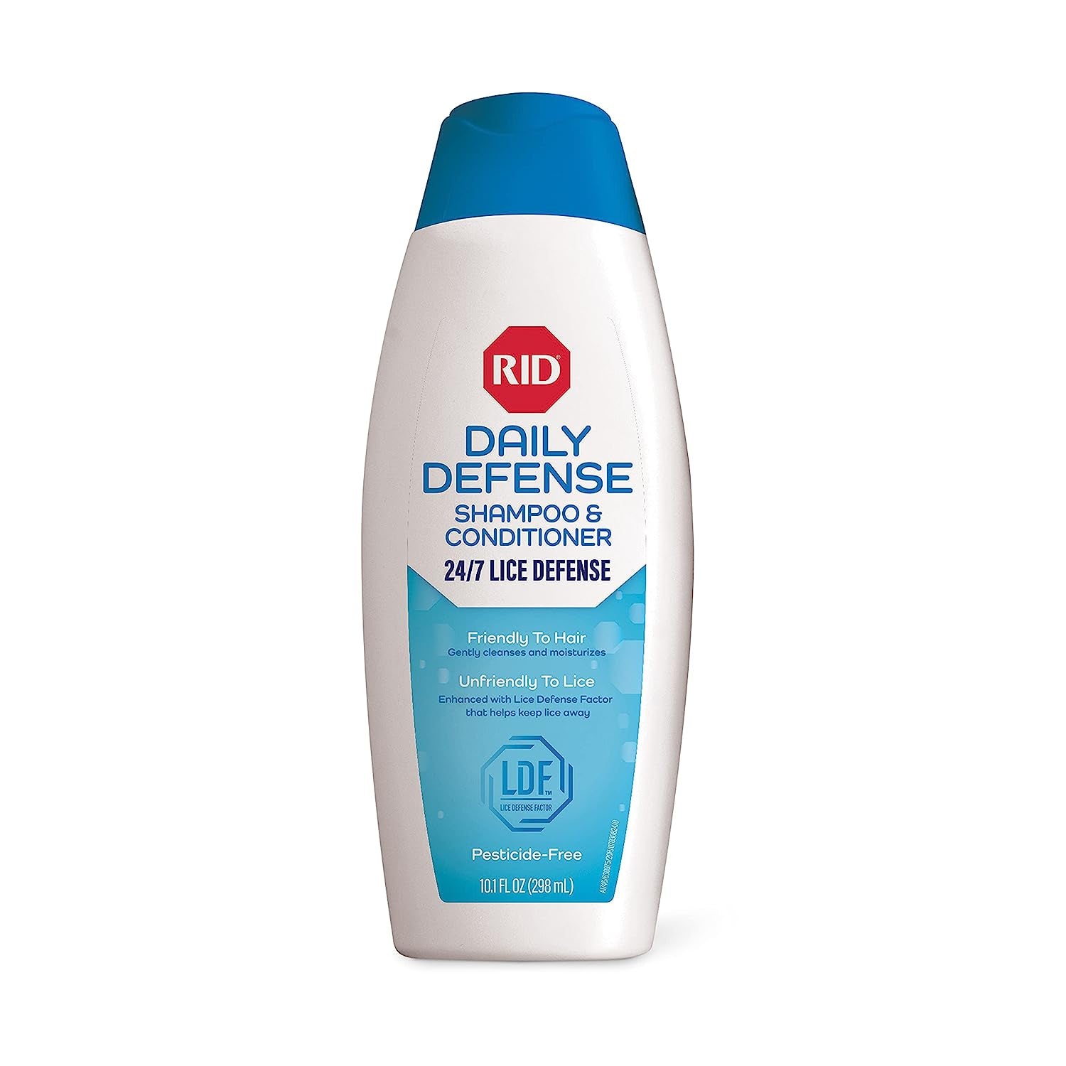 RID Defense Lice Shampoo & Conditioner, Used Daily Provides 24/7 Defense against Head Lice, 100% Effective, 10.1 Ounce