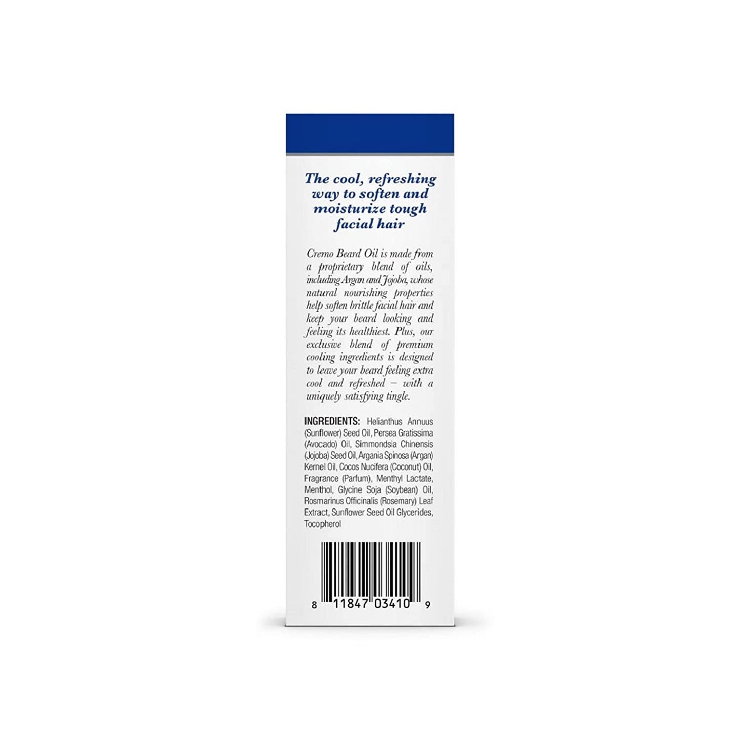 Cremo Beard Oil, Cooling Citrus & Mint Leaf, 1 Fl Oz - Restore Natural Moisture and Soften Your Beard to Help Relieve Beard Itch