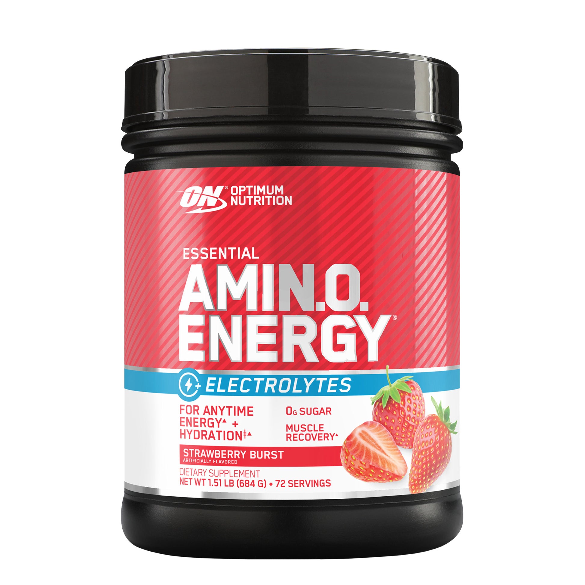 Essential Amino Energy + Electrolytes, Strawberry Burst, 1.51 Lbs