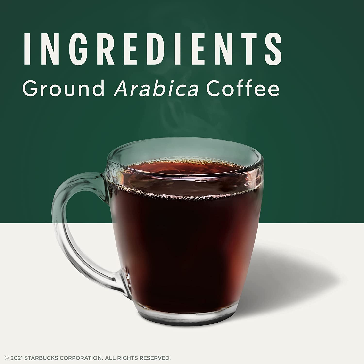 Starbucks Ground Coffee—Medium Roast Coffee—Pike Place Roast—100% Arabica—1 Bag (28 Oz)