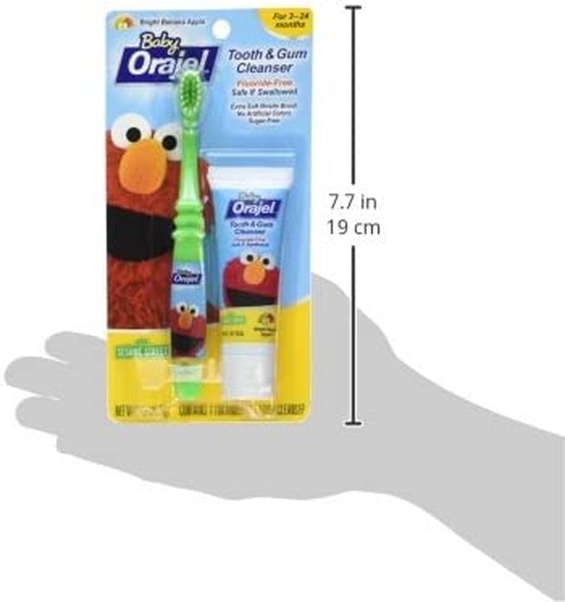 Orajel Baby Tooth/Gum Cleanser Set (Pack of 2)