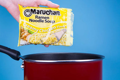 Maruchan Ramen Creamy Chicken Flavor, 3 Oz, Pack of 24