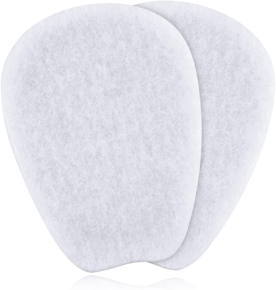 3 Pairs of Felt Tongue Pads for Shoes, Size Large