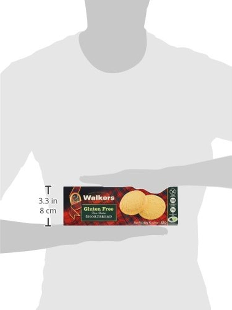 Walkers Shortbread Cookies, Pure Butter Shortbread Rounds, Gluten Free, 4.9 G.