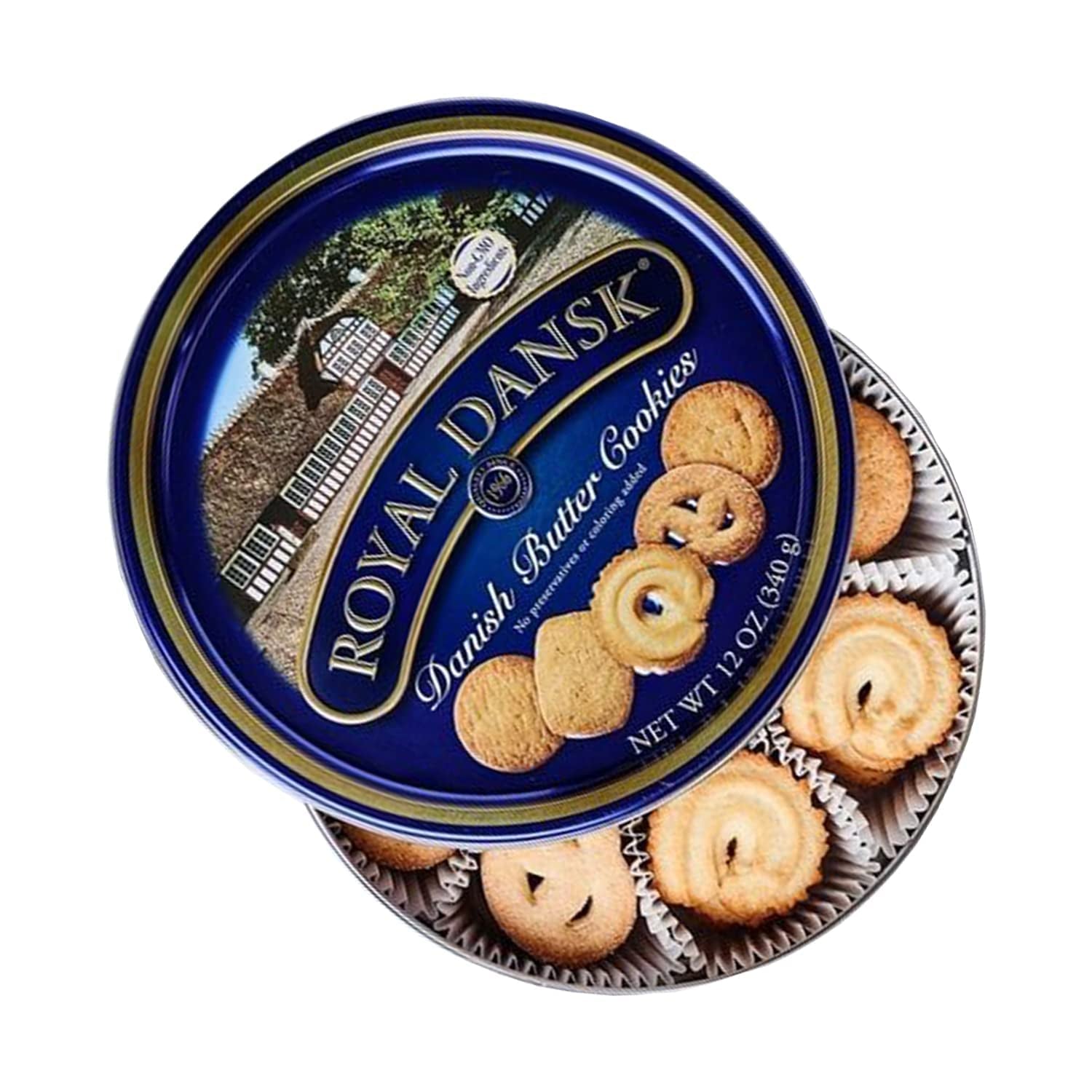 Royal Dansk Danish Cookie Selection, No Preservatives or Coloring Added, 12 Ounce, OFX53005