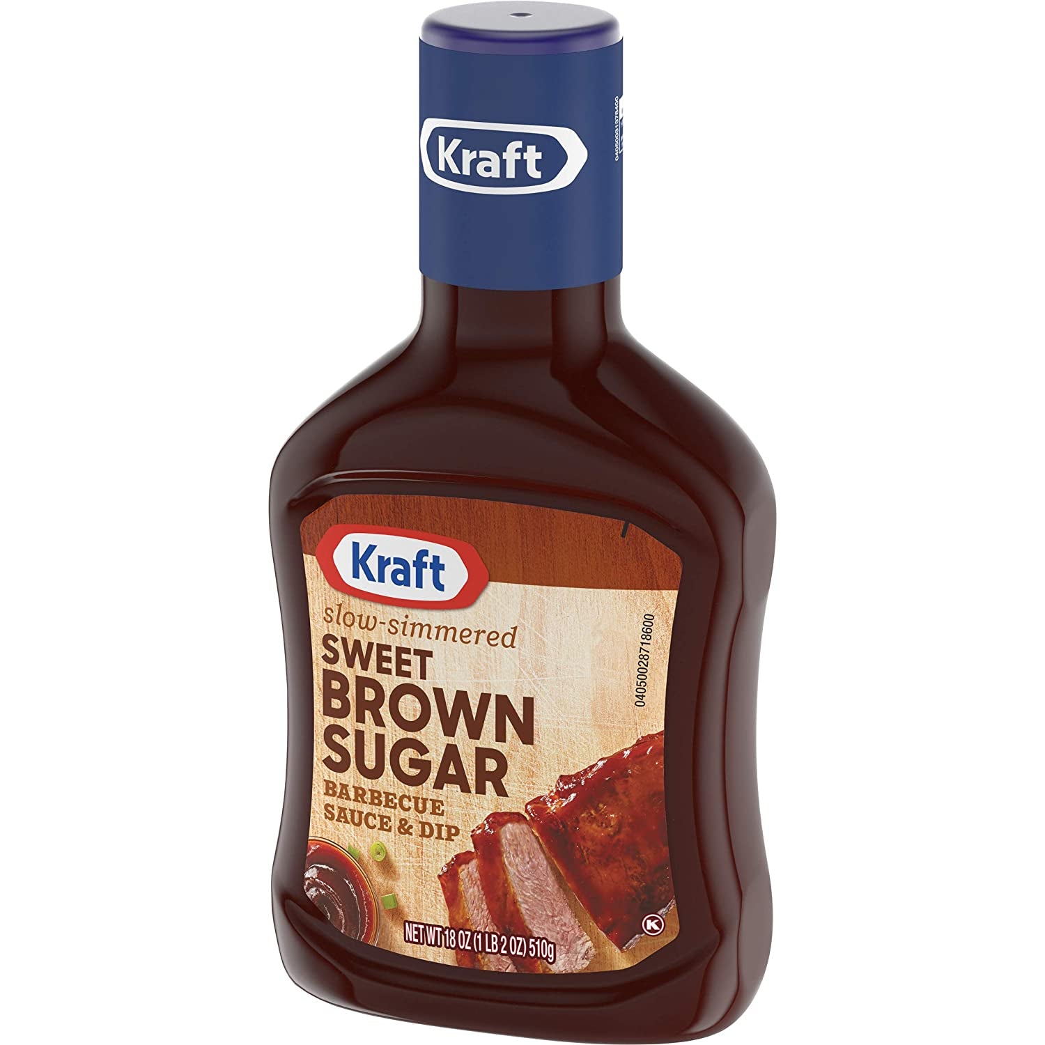 Kraft Sweet Brown Sugar Slow-Simmered Barbecue Sauce, 18 Oz Bottle