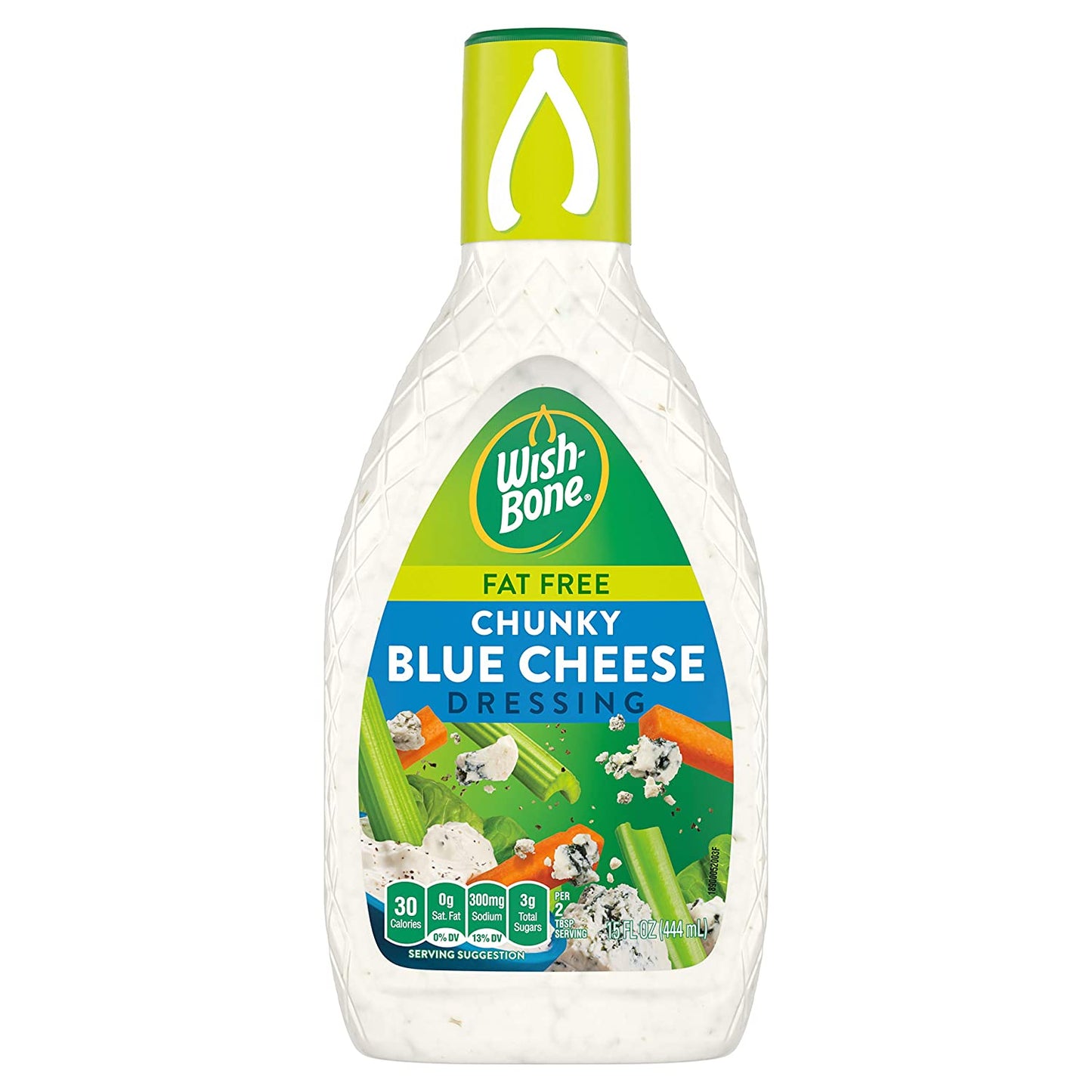 Wish-Bone Fat Free Chunky Blue Cheese Dressing, 15 FL Oz